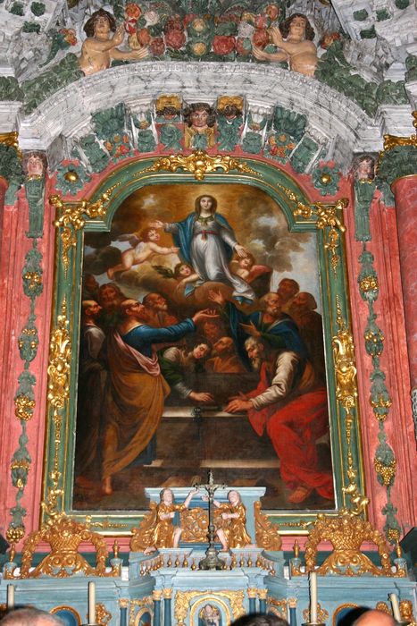 tableau : Assomption - © Ministère de la Culture (France), Conservation des antiquités et des objets d’art de la Sarthe - Tous droits réservés