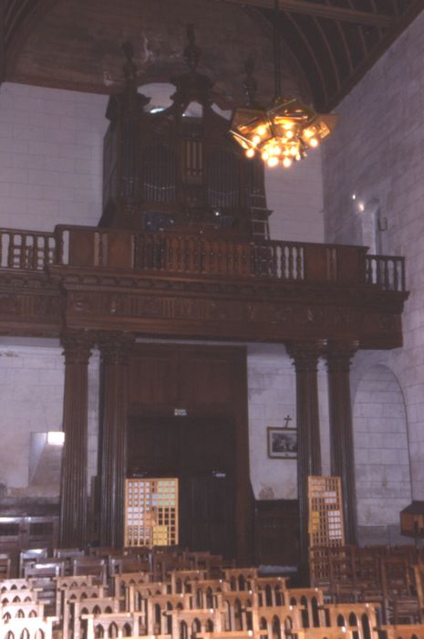 Orgue de tribune : partie instrumentale de l'orgue