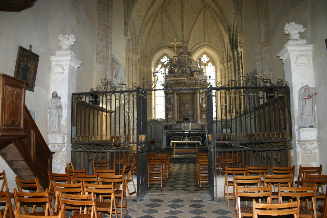 clôture de choeur (grille)