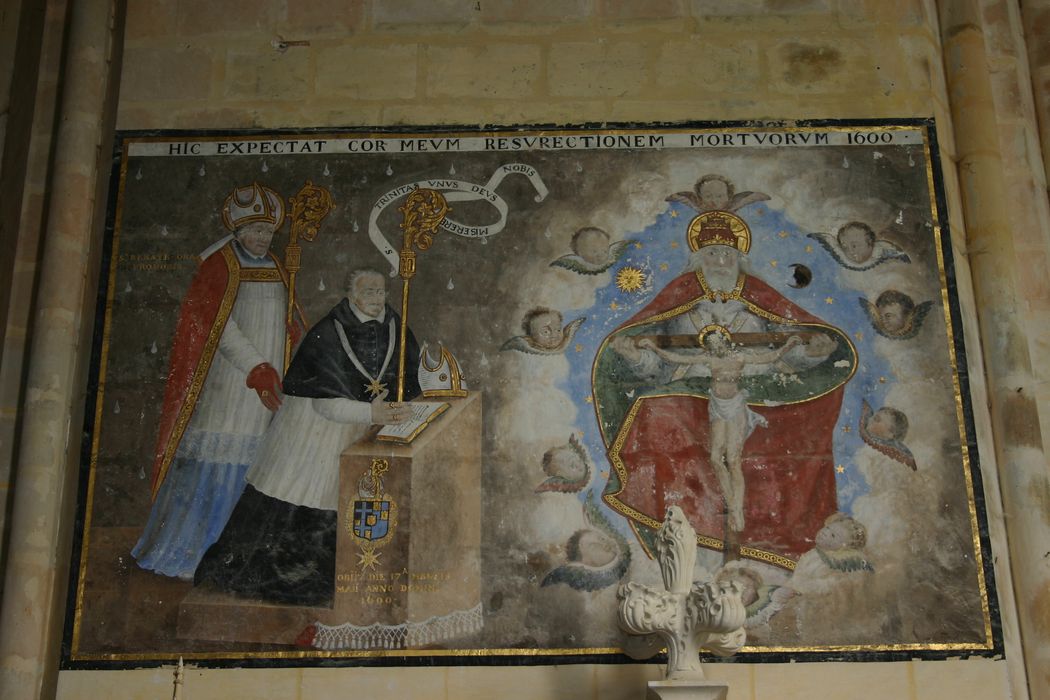 peinture monumentale : René Daillon présenté à la Sainte Trinité