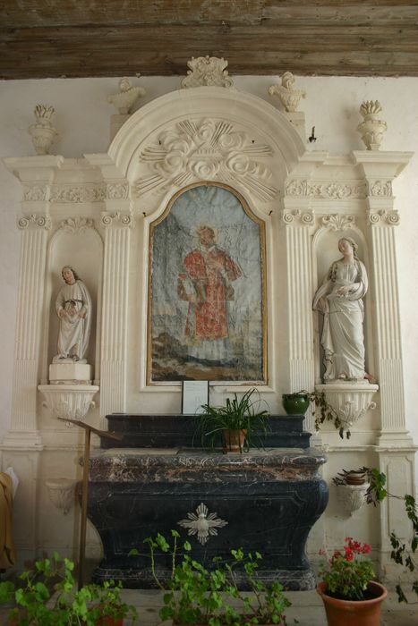 retable latéral sud de Saint-Etienne - ©  Ministère de la Culture (France), Conservation des antiquités et des objets d’art de la Sarthe - Tous droits réservés