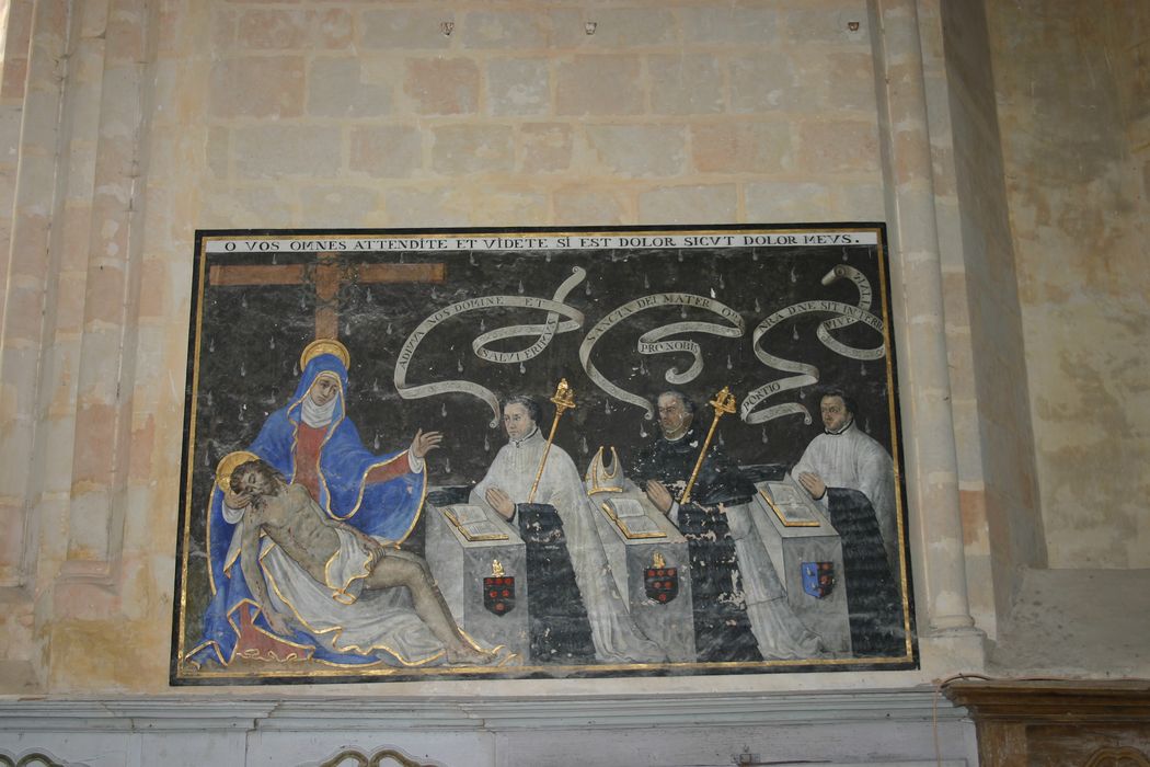 peinture monumentale : Vierge de Pitié