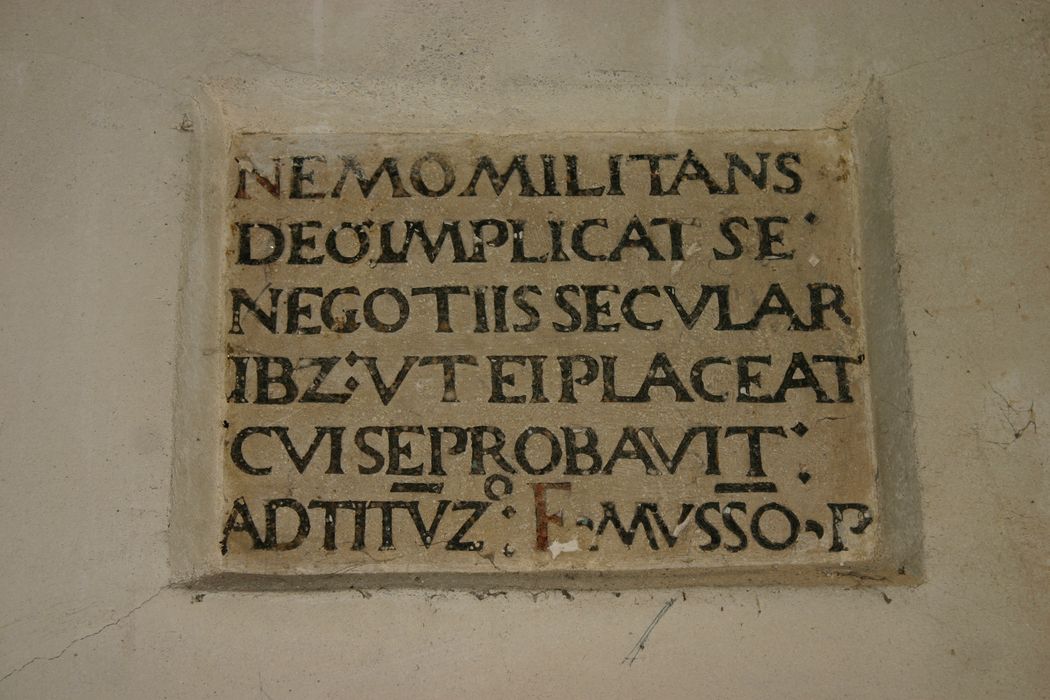 plaque commémorative - © Ministère de la Culture (France), Conservation des antiquités et des objets d’art de la Sarthe - Tous droits réservés