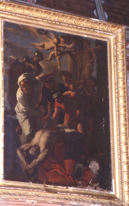 tableau : Martyre de saint Barthélémy - © Ministère de la Culture (France), Conservation des antiquités et des objets d’art de la Sarthe - Tous droits réservés