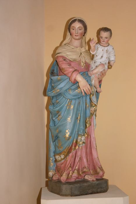 Statue : Vierge à l'Enfant