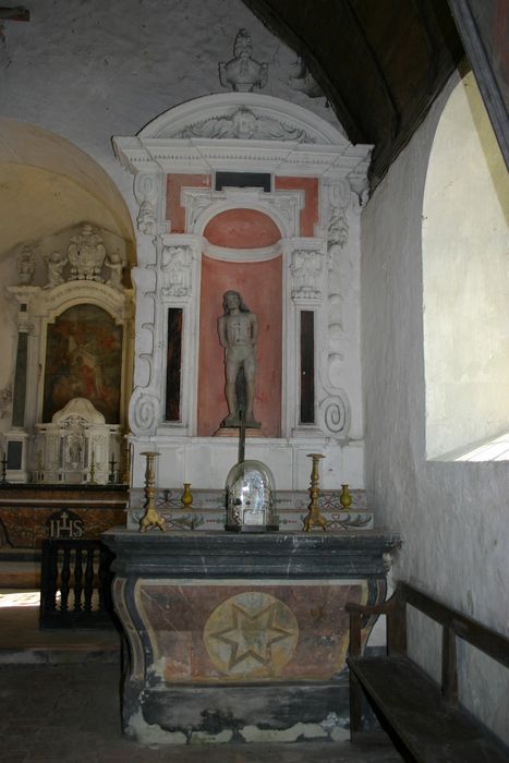 retable, autel latéral sud