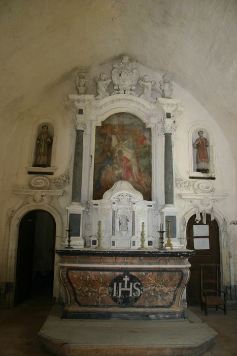 Maître-autel, tabernacle, retable