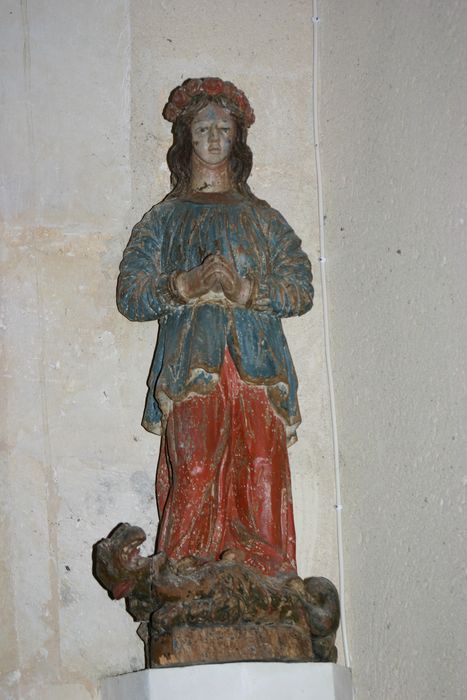 Statue : Sainte Marguerite