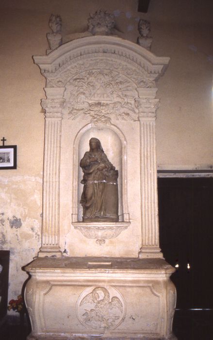 retable de la Vierge - © Ministère de la Culture (France), Conservation des antiquités et des objets d’art de la Sarthe - Tous droits réservés
