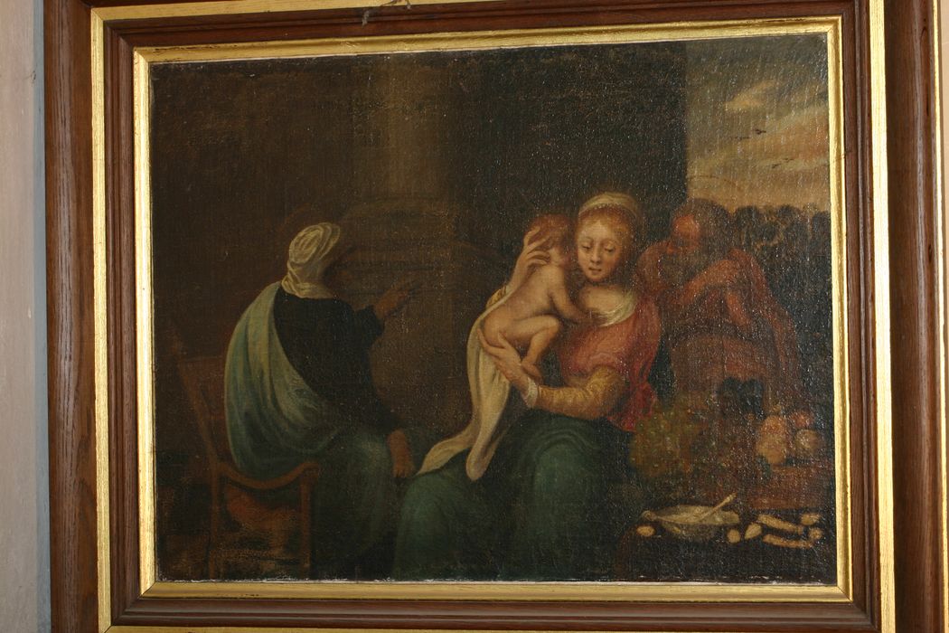 Tableau : Repas de l'Enfant Jésus