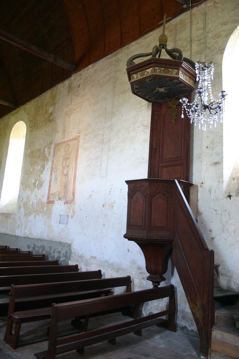 chaire à prêcher - © Ministère de la Culture (France), Conservation des antiquités et des objets d’art de la Sarthe - Tous droits réservés