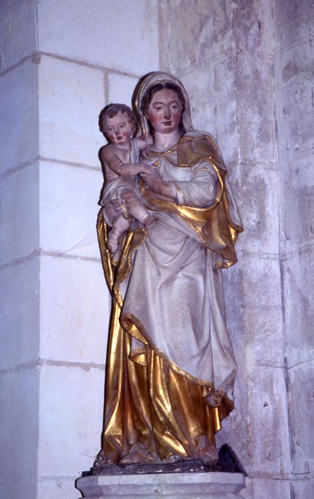 statue : Vierge à l'Enfant dite Notre-Dame du pilier