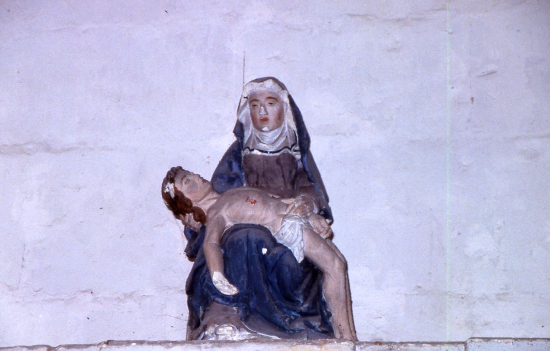 groupe sculpté : Vierge de Pitié