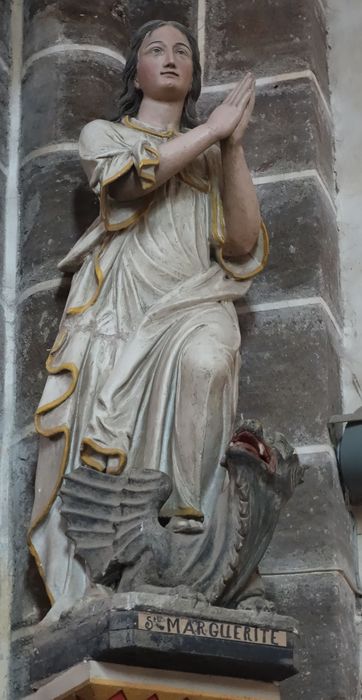 Statue : Sainte Marguerite