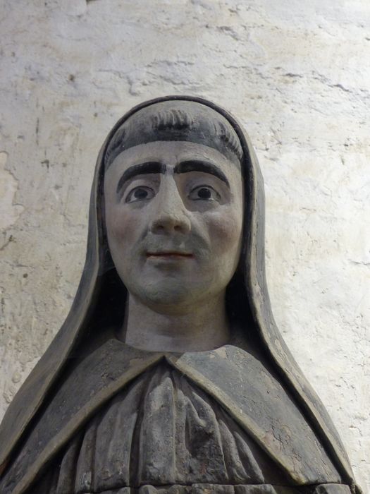 statue : Saint Siviard, détail