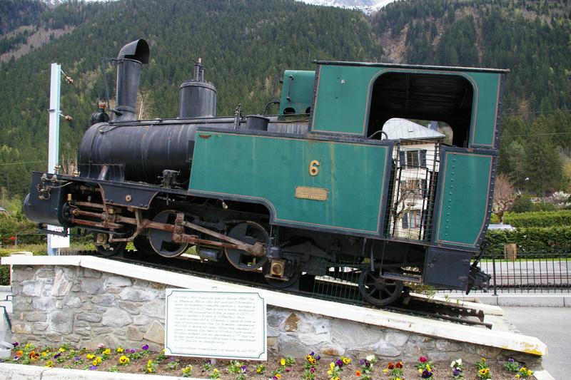 locomotive à vapeur, à voie métrique, 021 T 6, vue générale - © Ministère de la Culture (France), Conservation des antiquités et objets d'art de Haute-Savoie, tous droits réservés