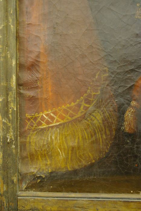 tableau : Saint François de Sales, détail - © Ministère de la Culture (France), Conservation des antiquités et des objets d’art de Haute-Savoie – Tous droits réservés 