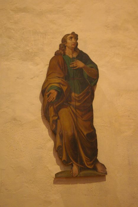 tableau (panneau peint) : Saint Jean l'Evangeliste - © Ministère de la Culture (France), Conservation des antiquités et des objets d’art de Haute-Savoie – Tous droits réservés