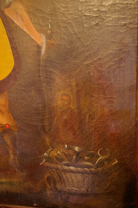tableau : Saint Crépin, détail