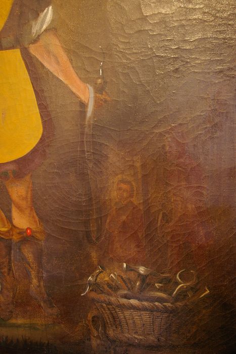 tableau : Saint Crépin, détail
