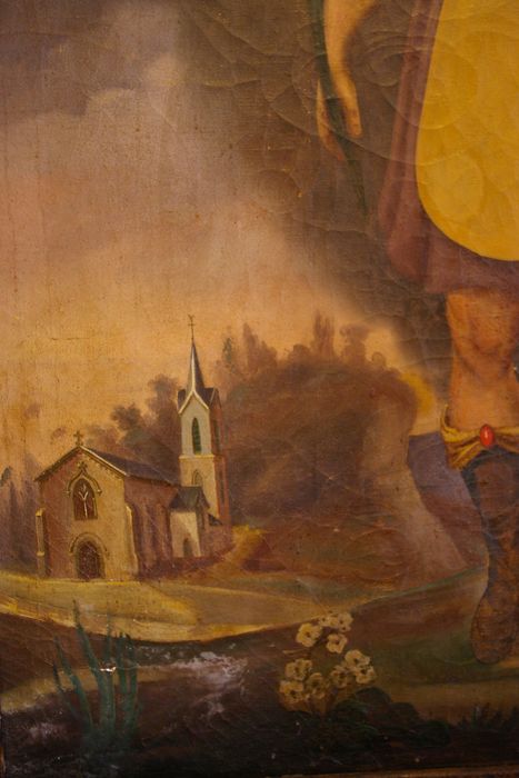 tableau : Saint Crépin, détail