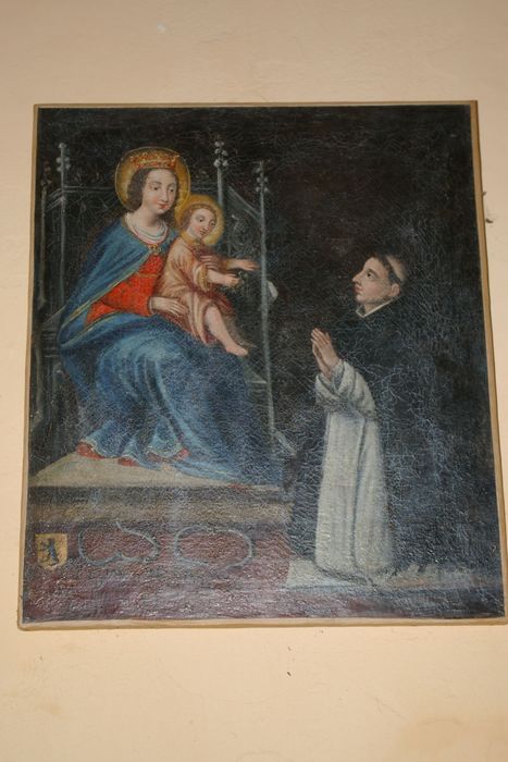 tableau : Vierge à l'Enfant et le bienheureux Guillaume d'Orlyé