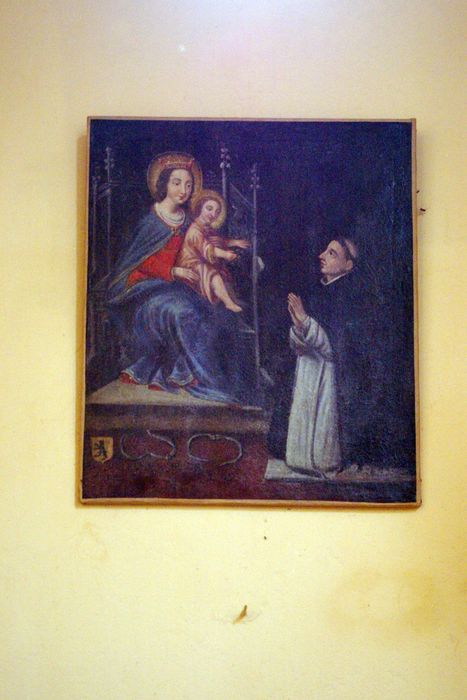 tableau : Vierge à l'Enfant et le bienheureux Guillaume d'Orlyé