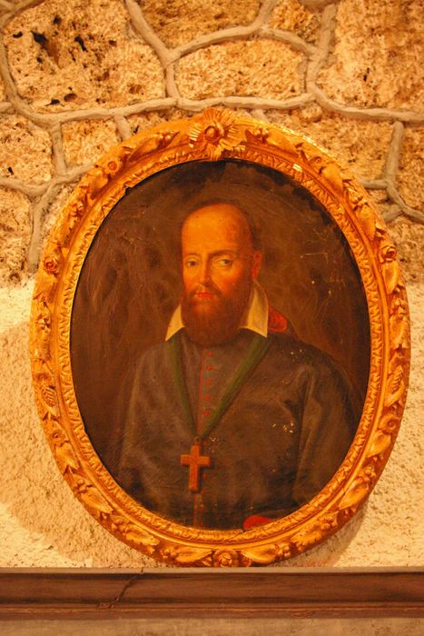 tableau et son cadre : Saint François de Sales - © Ministère de la Culture (France), Conservation des antiquités et des objets d’art de Haute-Savoie – Tous droits réservés
