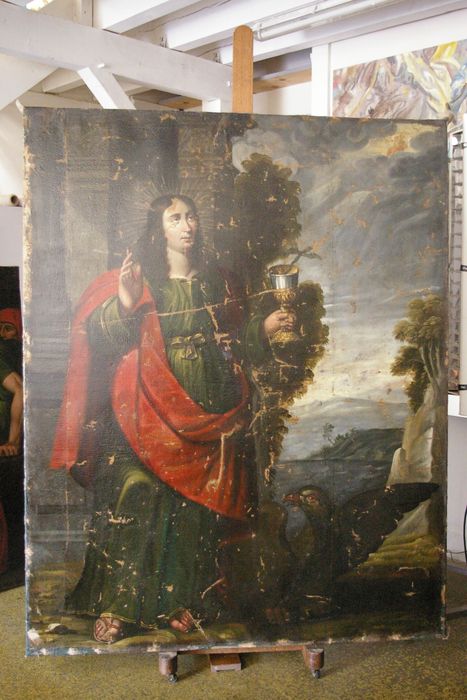 tableau : Saint Jean l'évangeliste