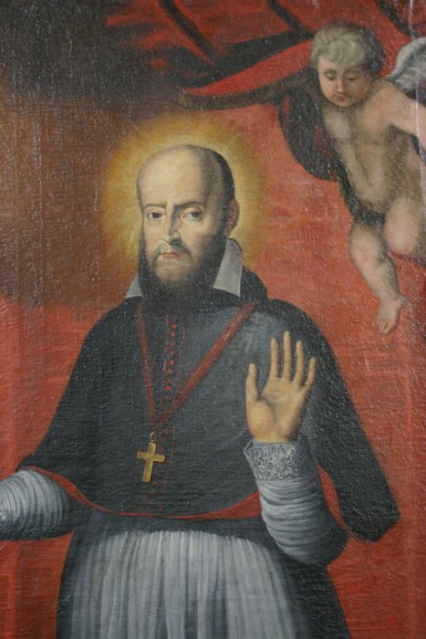 tableau : Saint François de Sales, vue partielle