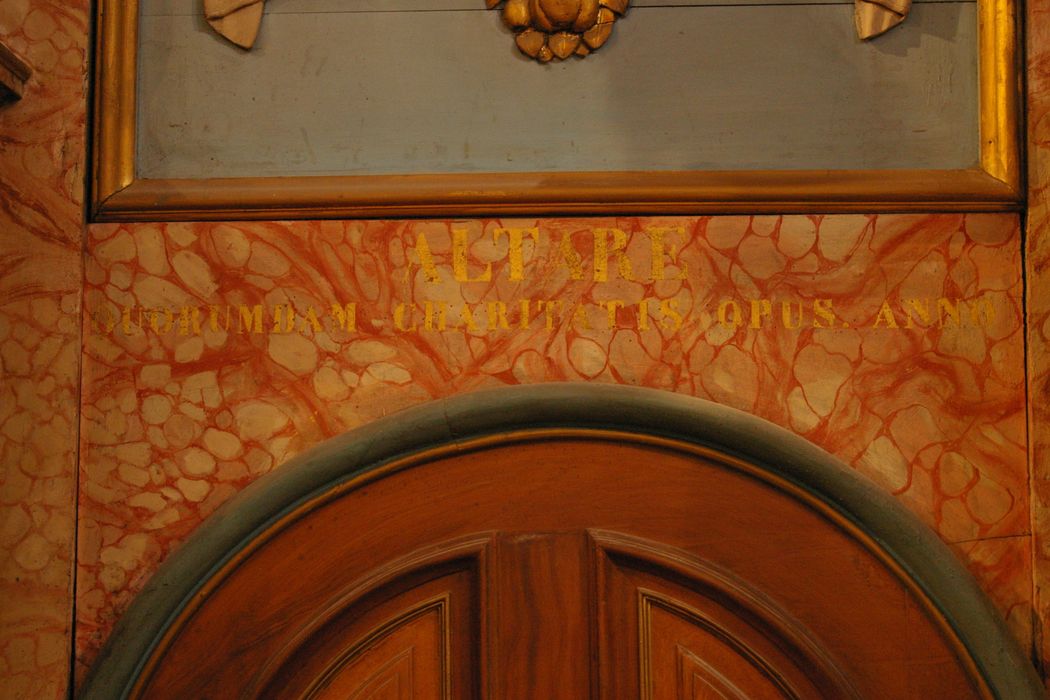 retable du maître-autel, détail