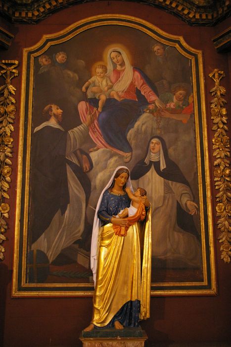 tableau : Remise du rosaire