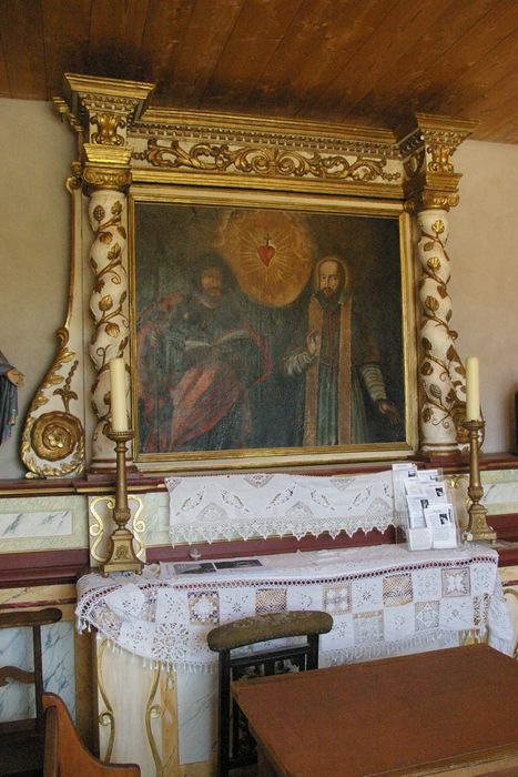 tableau : Saint Jacques et saint François de Sales - © Ministère de la Culture (France), Conservation des antiquités et des objets d’art de Haute-Savoie – Tous droits réservés