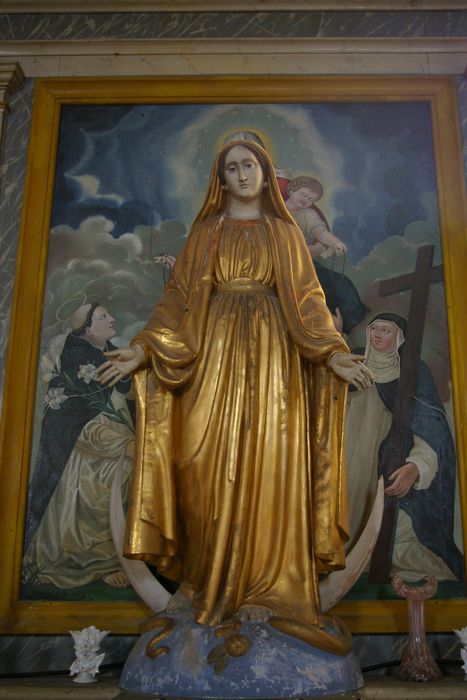 statue : Vierge de l’Immaculée Conception