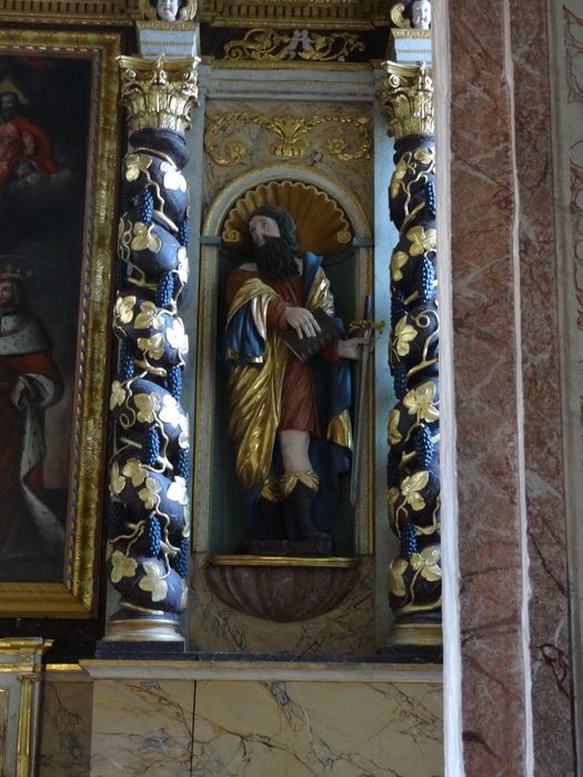 statue : saint Paul - © Ministère de la Culture (France), Conservation des antiquités et des objets d’art de Haute-Savoie – Tous droits réservés 