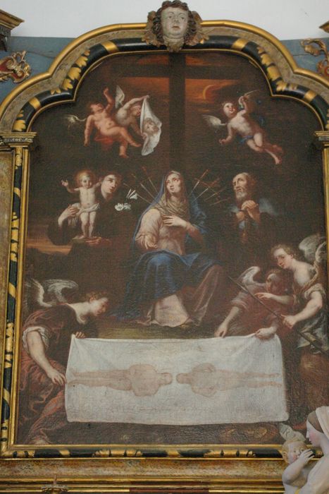 tableau du retable de Notre-Dame-des-Sept-Douleurs