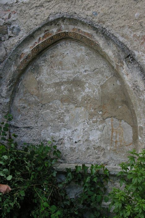 peinture monumentale (peinture murale) du tombeau de la famille de Blonay