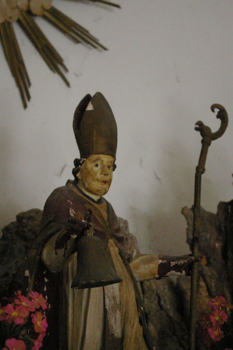 statue : Saint Théodule, vue partielle - © Ministère de la Culture (France), Conservation des antiquités et des objets d’art de Haute-Savoie – Tous droits réservés 