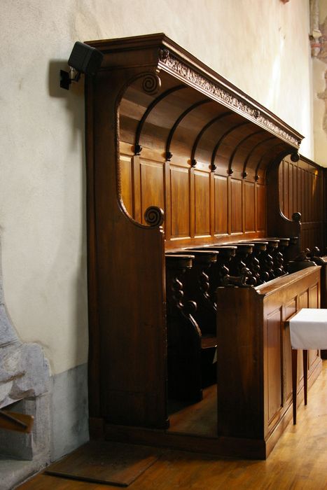 stalles - © Ministère de la Culture (France), Conservation des antiquités et des objets d’art de Haute-Savoie – Tous droits réservés