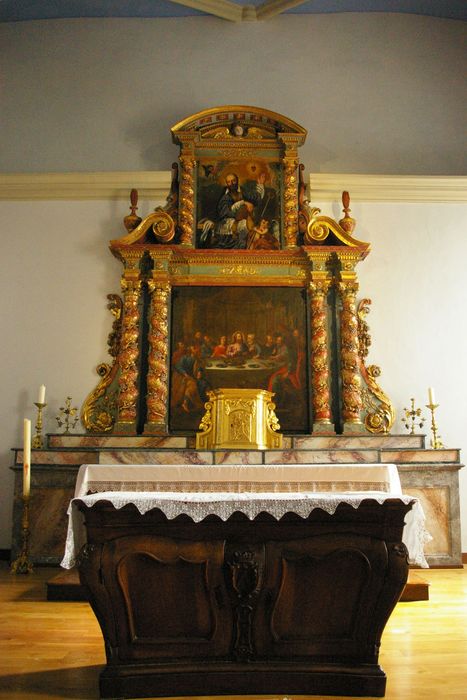 retable du maître-autel - © Ministère de la Culture (France), Conservation des antiquités et des objets d’art de Haute-Savoie – Tous droits réservés