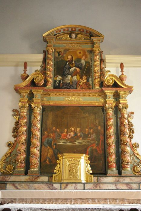 retable du maître-autel - © Ministère de la Culture (France), Conservation des antiquités et des objets d’art de Haute-Savoie – Tous droits réservés 