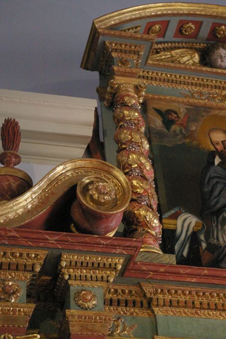 retable du maître-autel, détail