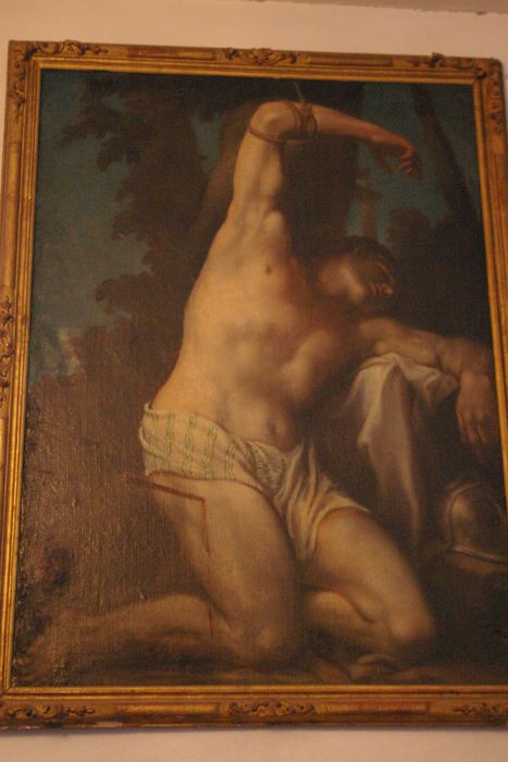 tableau : Saint Sébastien - © Ministère de la Culture (France), Conservation des antiquités et des objets d’art de Haute-Savoie – Tous droits réservés 