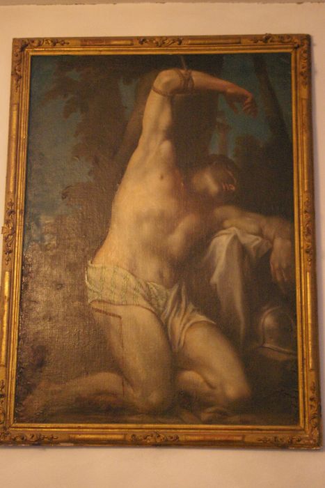tableau : Saint Sébastien - © Ministère de la Culture (France), Conservation des antiquités et des objets d’art de Haute-Savoie – Tous droits réservés 