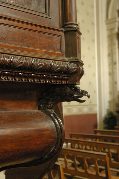 chaire à prêcher, détail