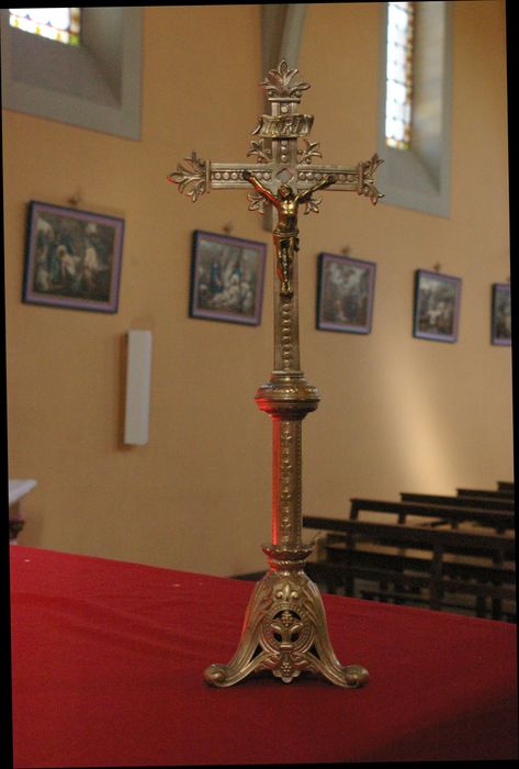 croix (crucifix) - © Ministère de la Culture (France), Conservation des antiquités et des objets d’art de Haute-Savoie – Tous droits réservés 