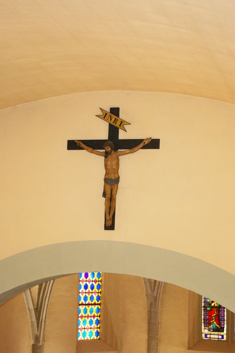 statue : Christ en croix - © Ministère de la Culture (France), Conservation des antiquités et des objets d’art de Haute-Savoie – Tous droits réservés 