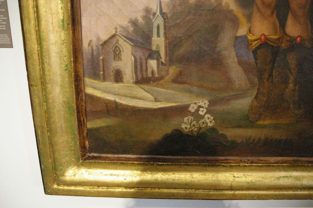 tableau : Saint Crépin, détail