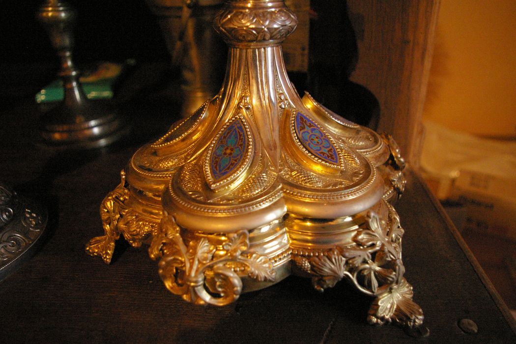 ostensoir, détail