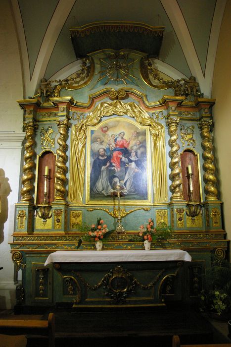 Retable de l'autel de la Vierge